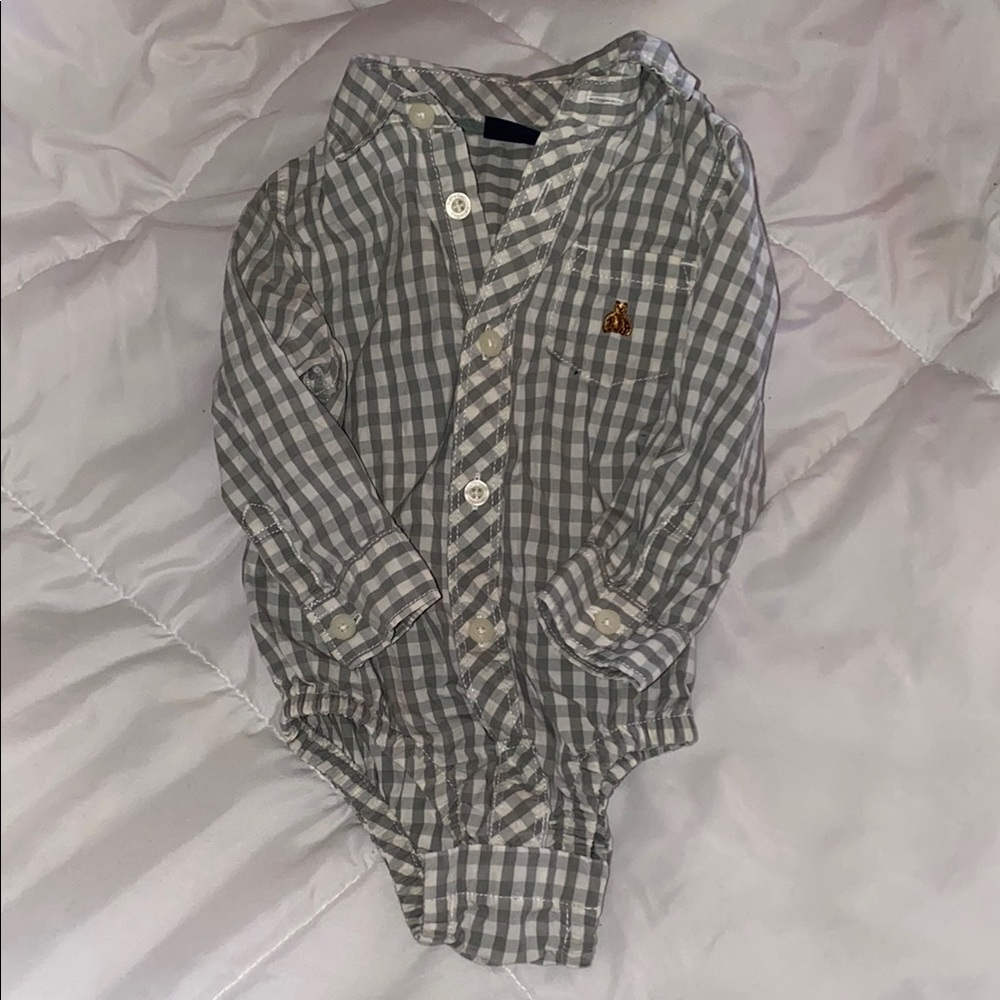 Baby Gap Geeen Checkered